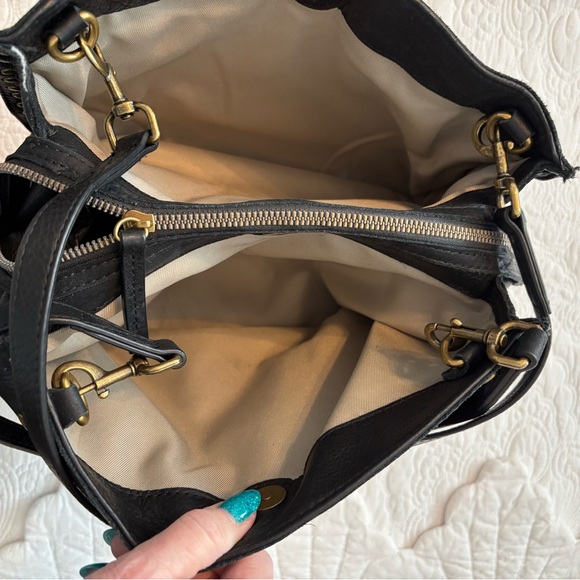 Black Studded Women's Bag - Picture 4 of 7